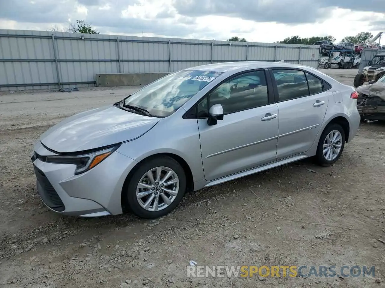 1 Photograph of a damaged car JTDBCMFE9P3018466 TOYOTA COROLLA 2023