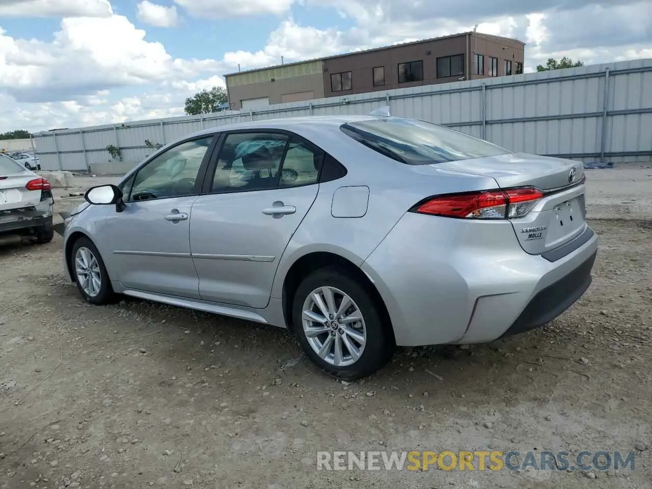 2 Photograph of a damaged car JTDBCMFE9P3018466 TOYOTA COROLLA 2023
