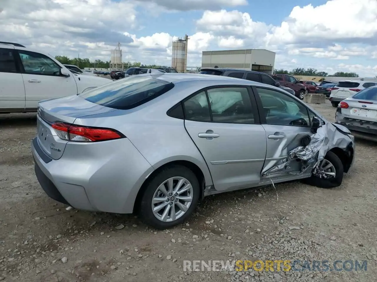 3 Photograph of a damaged car JTDBCMFE9P3018466 TOYOTA COROLLA 2023