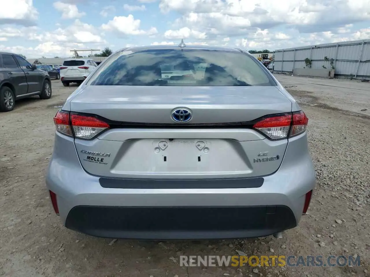 6 Photograph of a damaged car JTDBCMFE9P3018466 TOYOTA COROLLA 2023