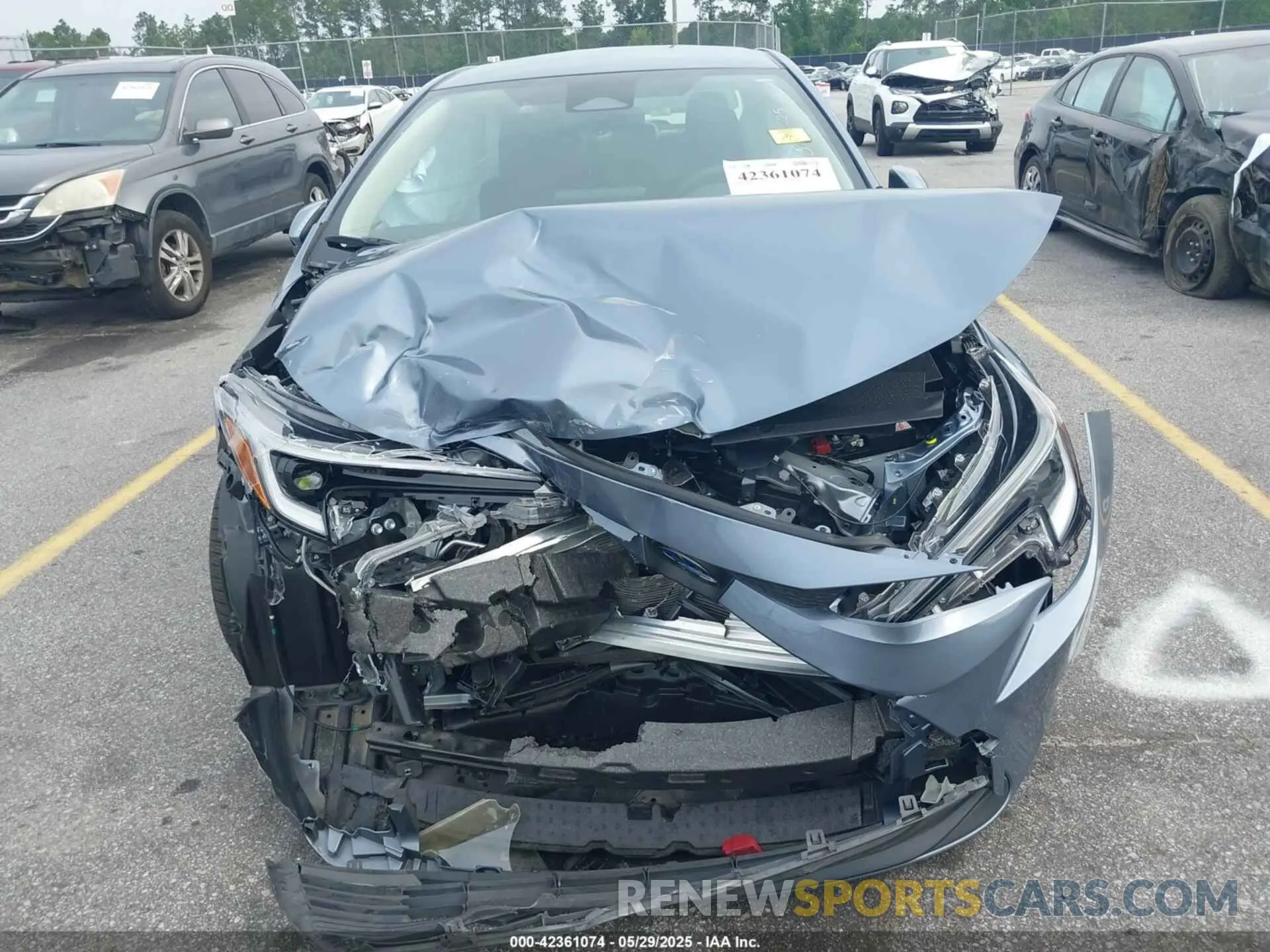 13 Photograph of a damaged car JTDBCMFE9P3021612 TOYOTA COROLLA 2023