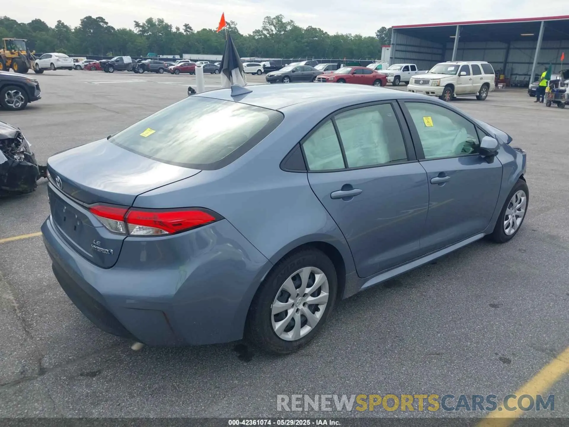 4 Photograph of a damaged car JTDBCMFE9P3021612 TOYOTA COROLLA 2023