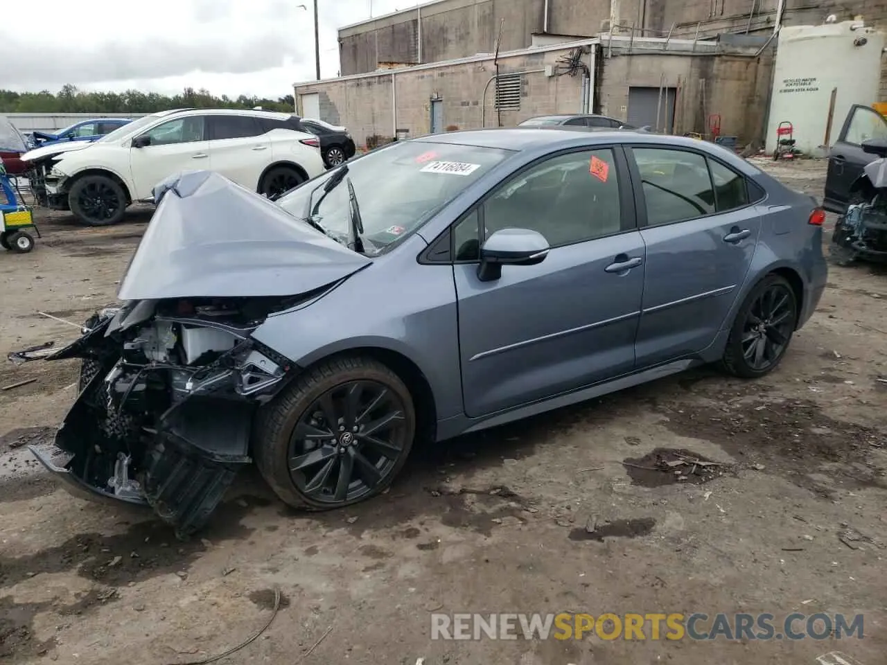 1 Photograph of a damaged car JTDBCMFE9P3026387 TOYOTA COROLLA 2023