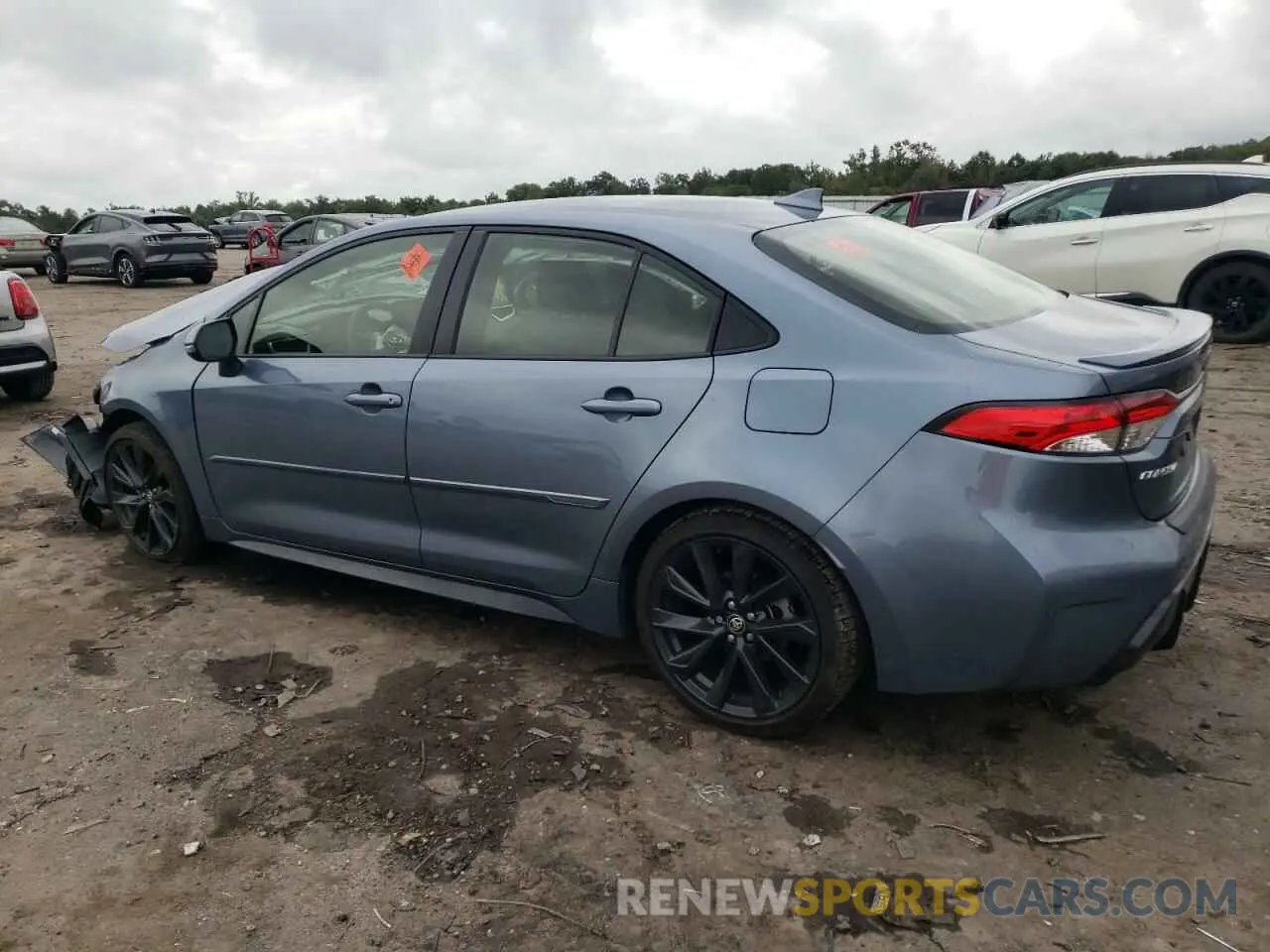 2 Photograph of a damaged car JTDBCMFE9P3026387 TOYOTA COROLLA 2023
