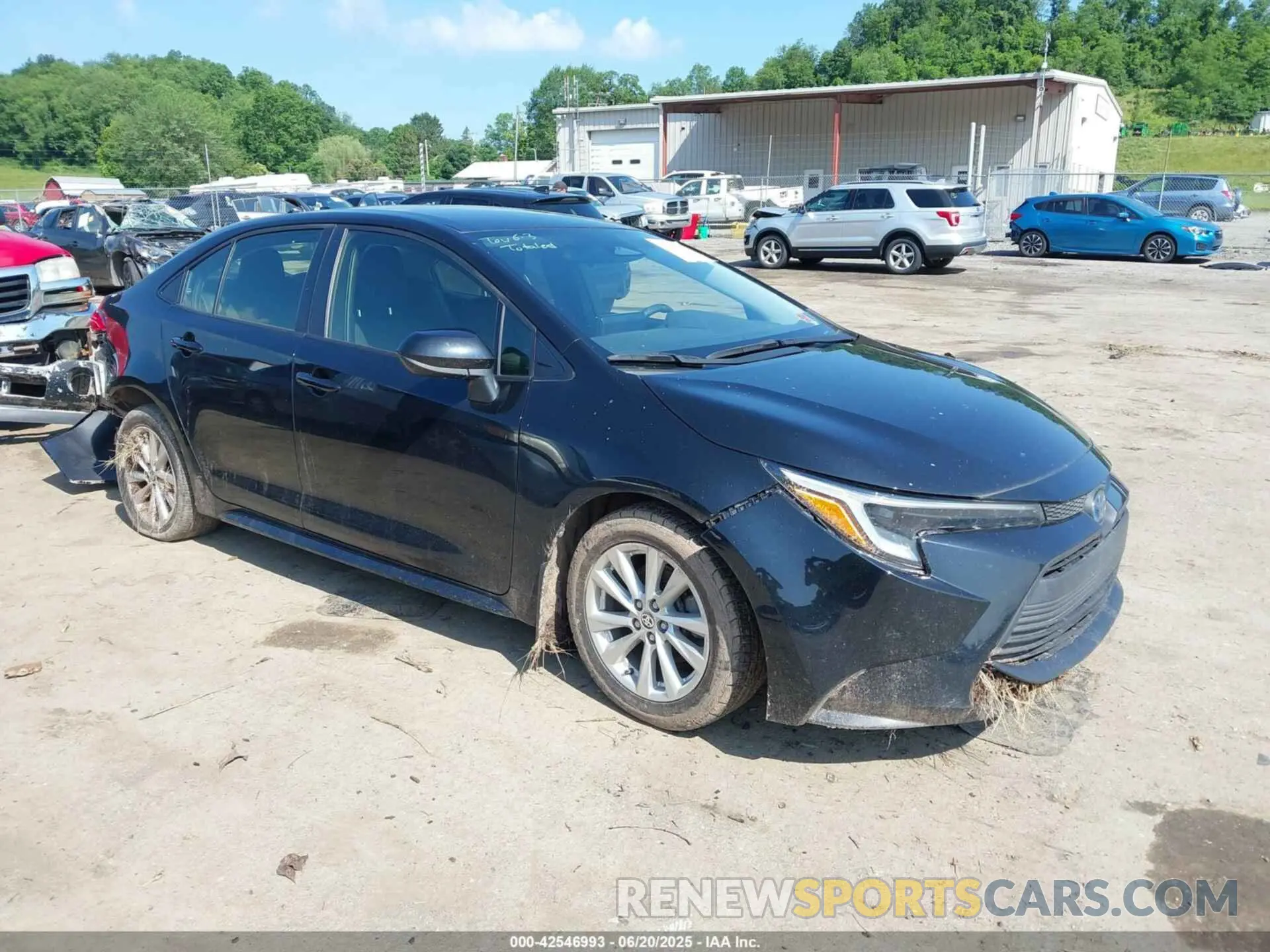 1 Photograph of a damaged car JTDBCMFE9PJ008189 TOYOTA COROLLA 2023