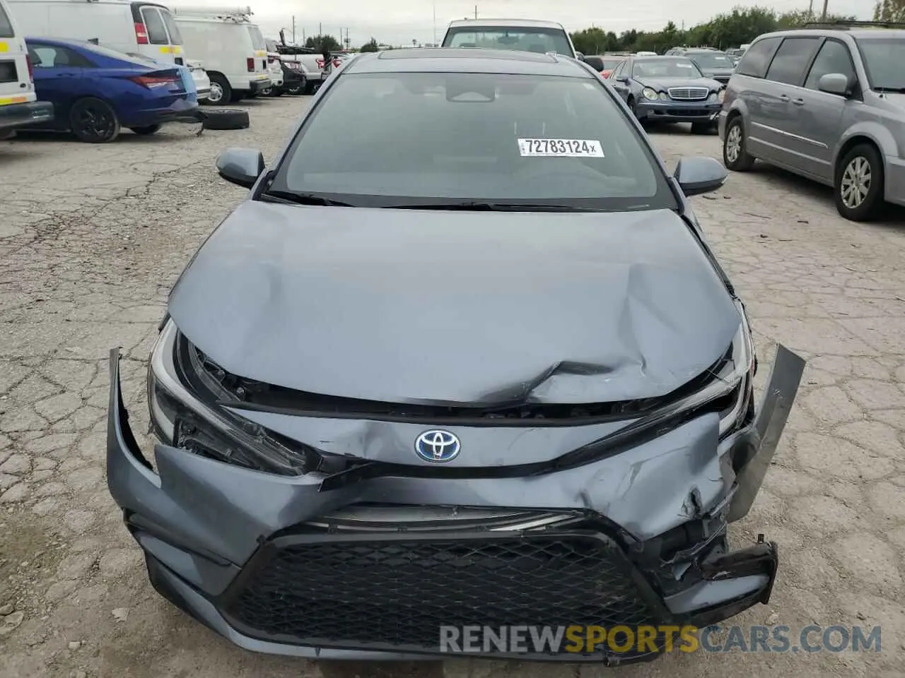 5 Photograph of a damaged car JTDBCMFE9PJ014395 TOYOTA COROLLA 2023