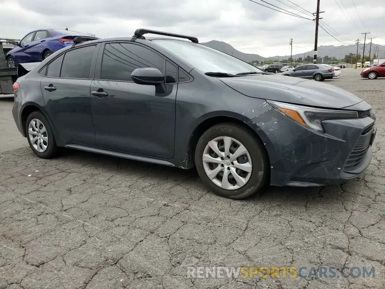 4 Photograph of a damaged car JTDBCMFEXP3014474 TOYOTA COROLLA 2023