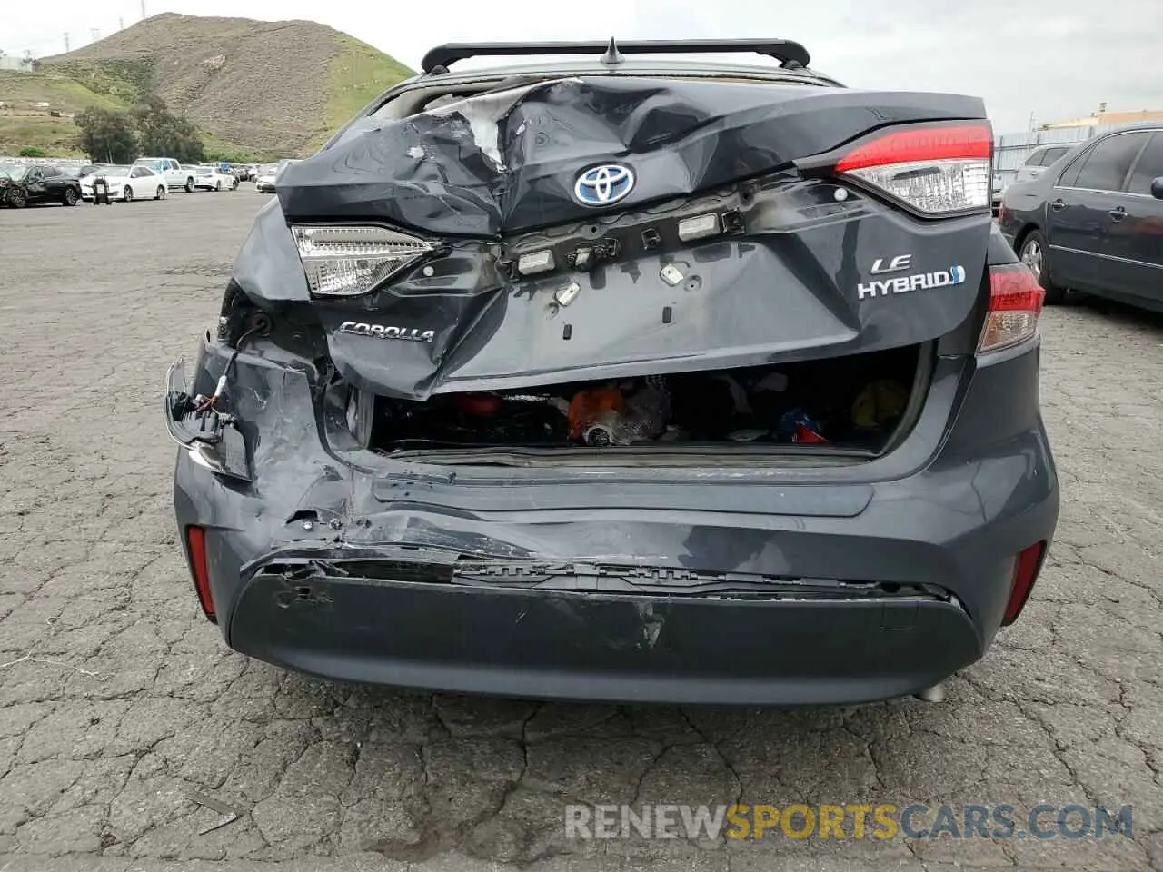 6 Photograph of a damaged car JTDBCMFEXP3014474 TOYOTA COROLLA 2023
