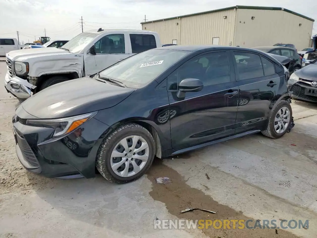 1 Photograph of a damaged car JTDBCMFEXP3015401 TOYOTA COROLLA 2023