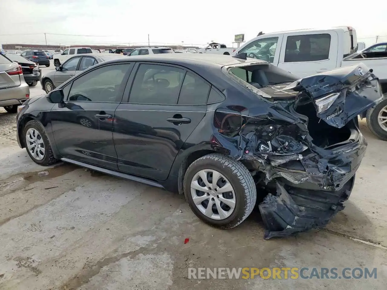 2 Photograph of a damaged car JTDBCMFEXP3015401 TOYOTA COROLLA 2023