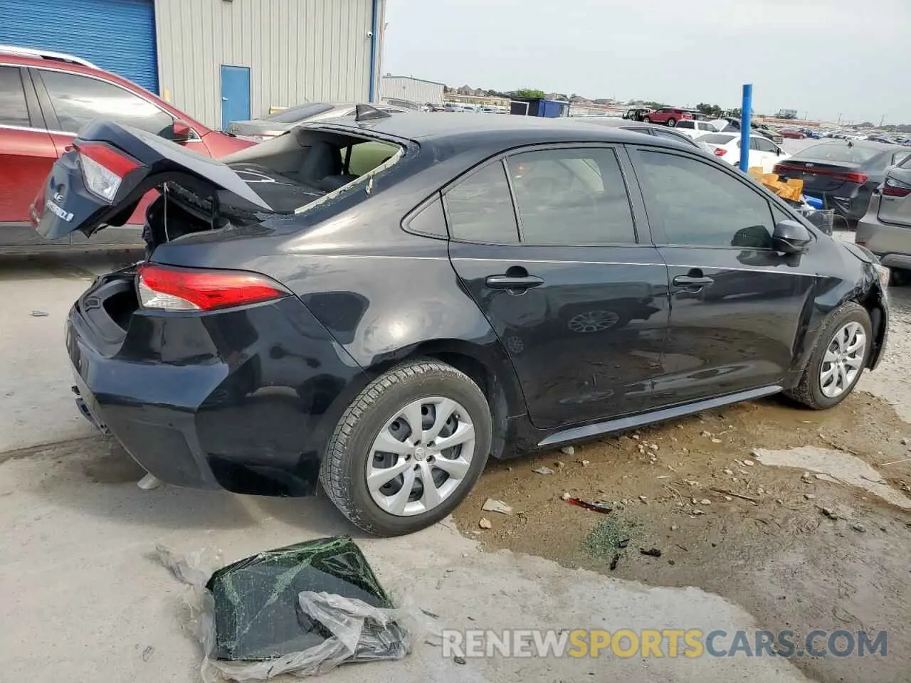 3 Photograph of a damaged car JTDBCMFEXP3015401 TOYOTA COROLLA 2023