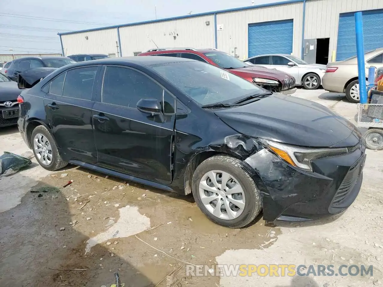 4 Photograph of a damaged car JTDBCMFEXP3015401 TOYOTA COROLLA 2023