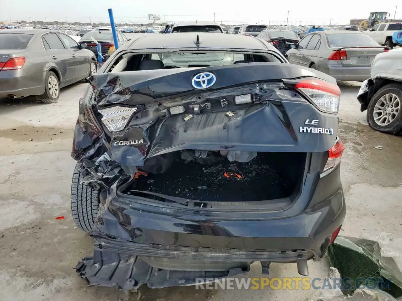 6 Photograph of a damaged car JTDBCMFEXP3015401 TOYOTA COROLLA 2023
