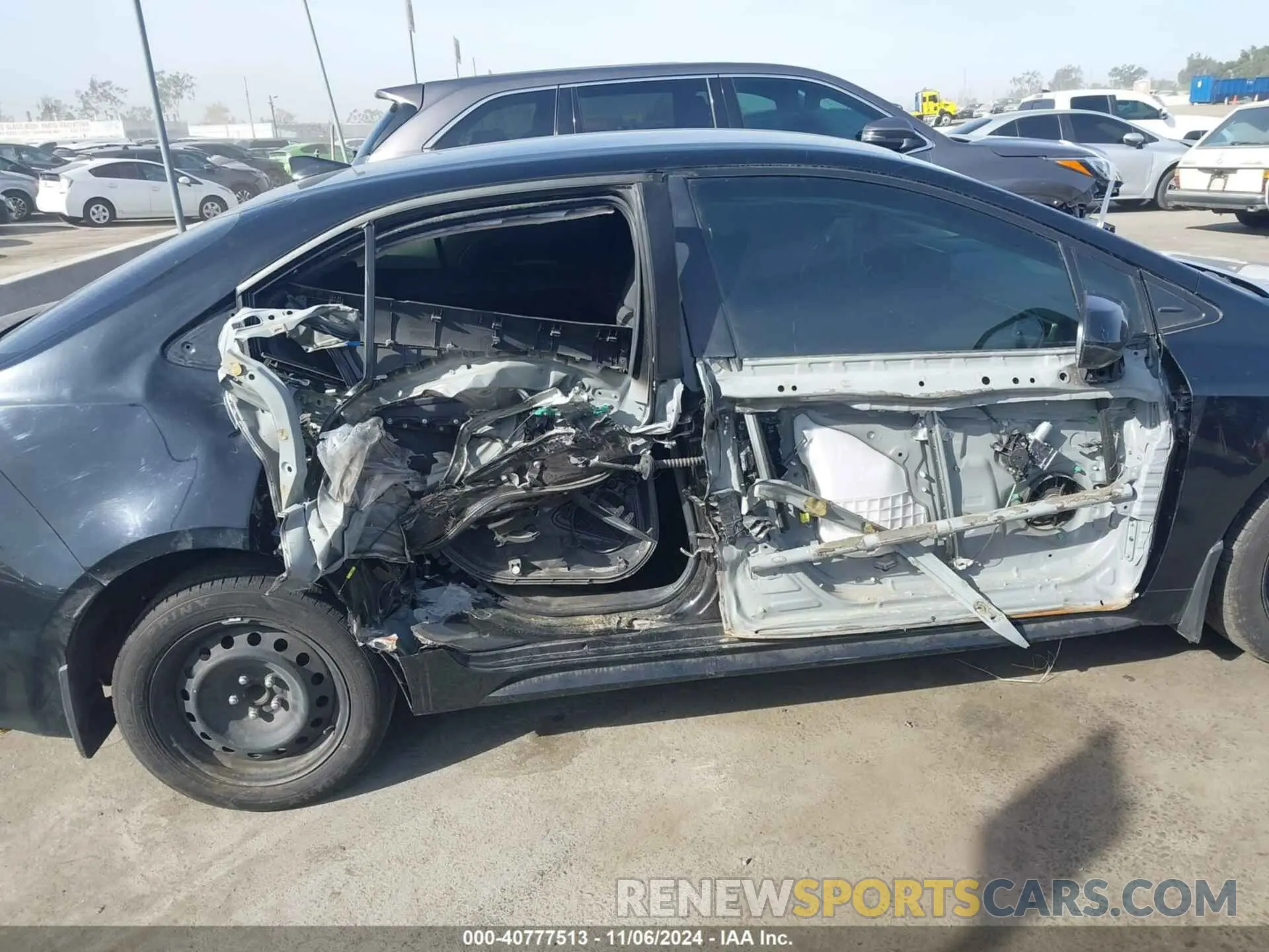6 Photograph of a damaged car JTDBCMFEXP3019061 TOYOTA COROLLA 2023