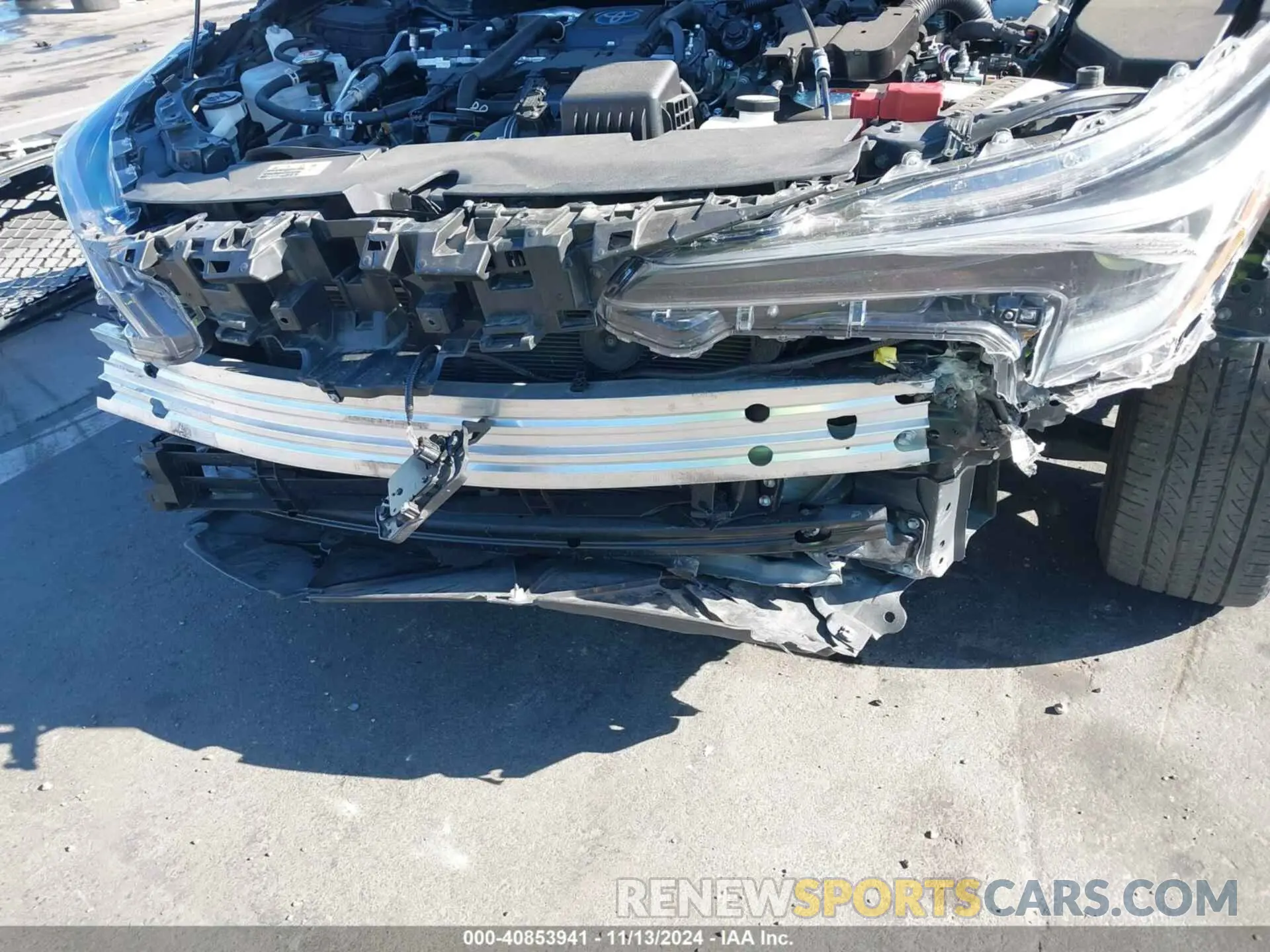 6 Photograph of a damaged car JTDBCMFEXP3020291 TOYOTA COROLLA 2023