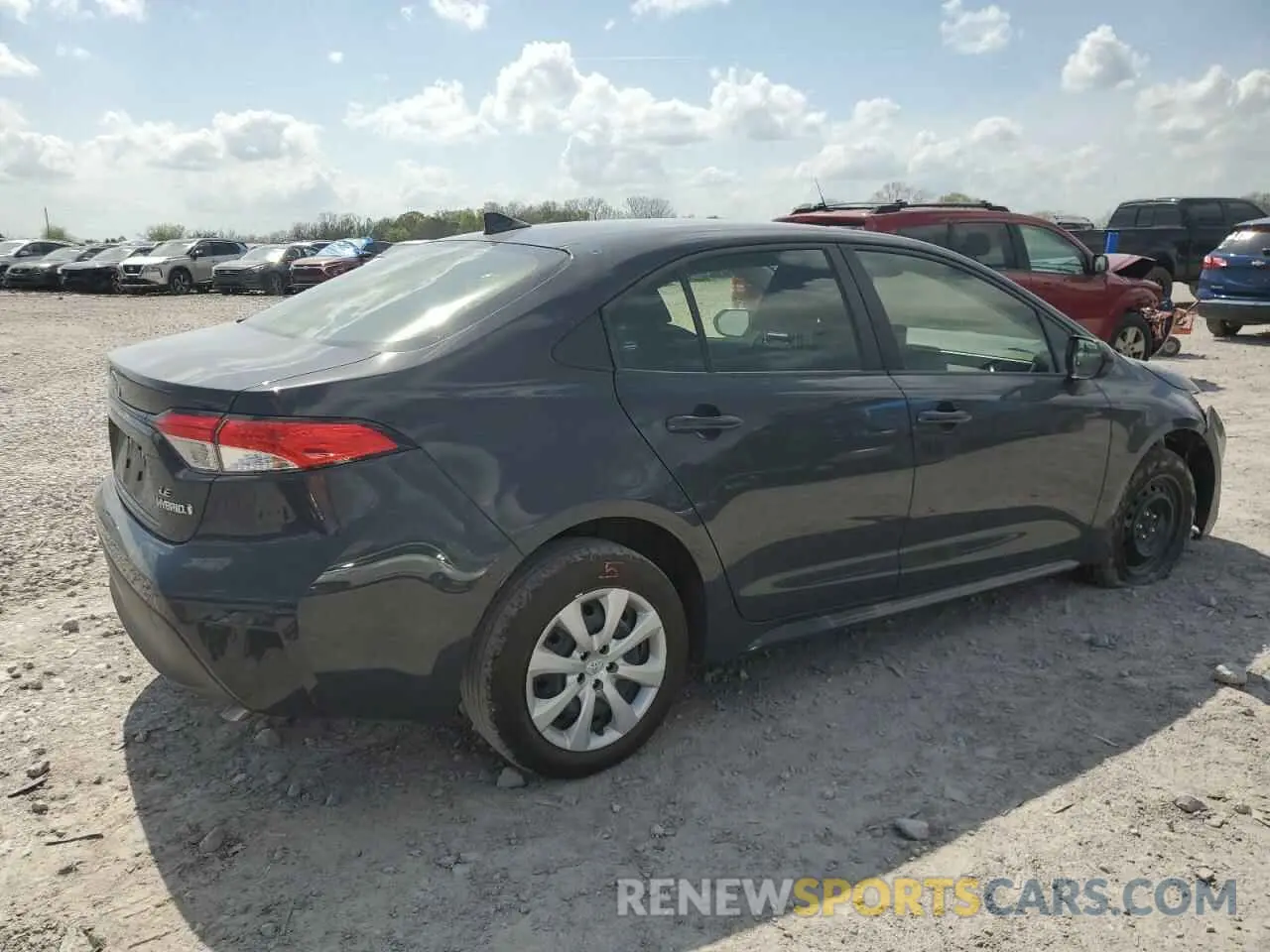 3 Photograph of a damaged car JTDBCMFEXP3021490 TOYOTA COROLLA 2023