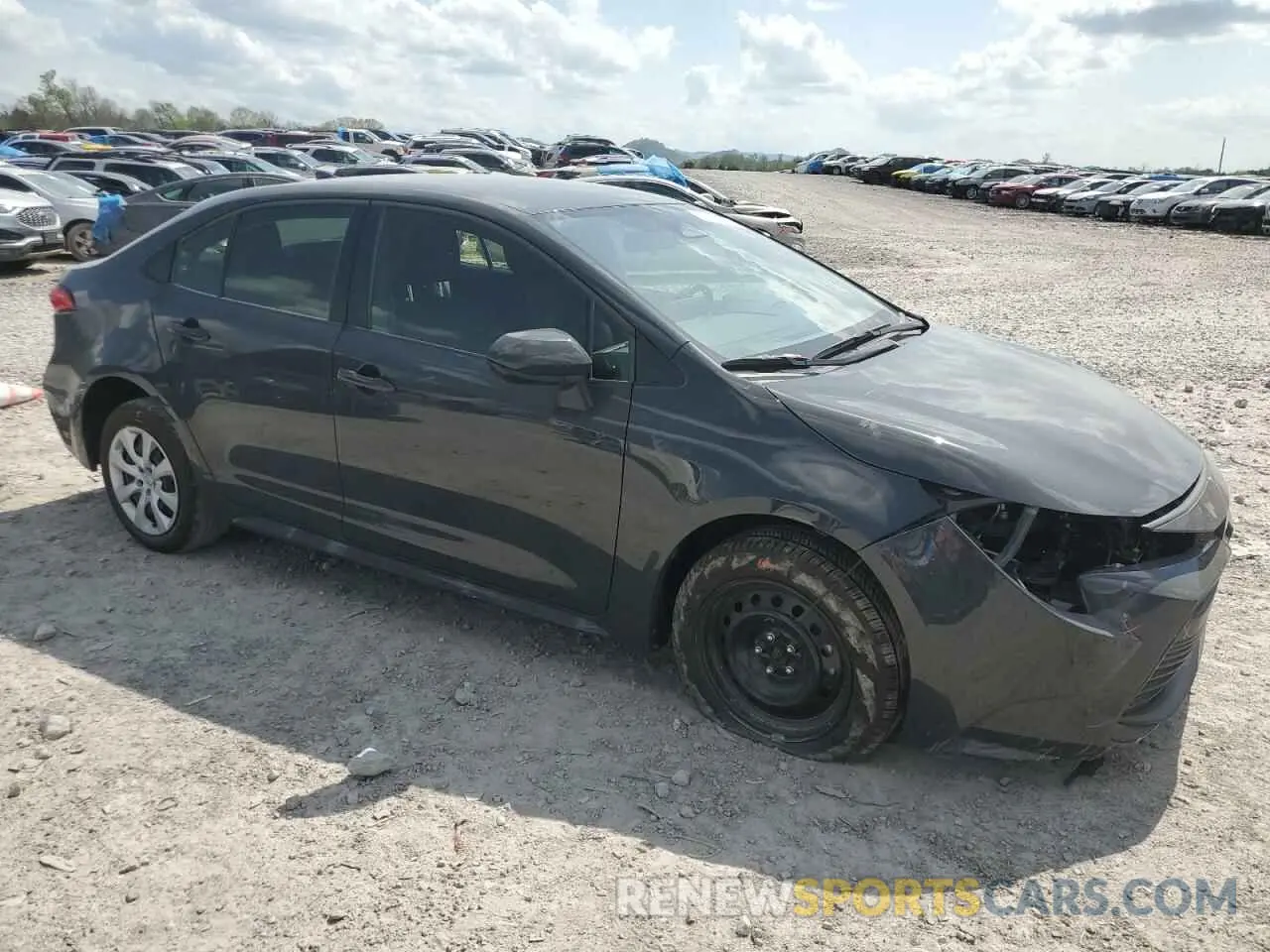 4 Photograph of a damaged car JTDBCMFEXP3021490 TOYOTA COROLLA 2023
