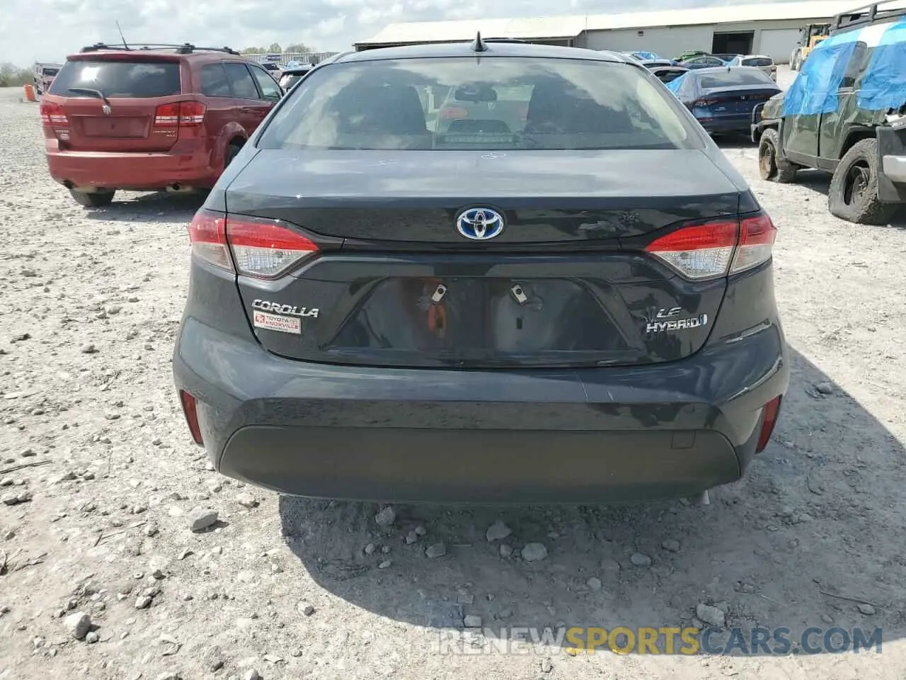 6 Photograph of a damaged car JTDBCMFEXP3021490 TOYOTA COROLLA 2023