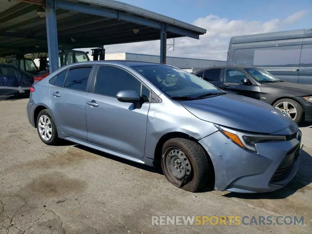 4 Photograph of a damaged car JTDBCMFEXP3023515 TOYOTA COROLLA 2023