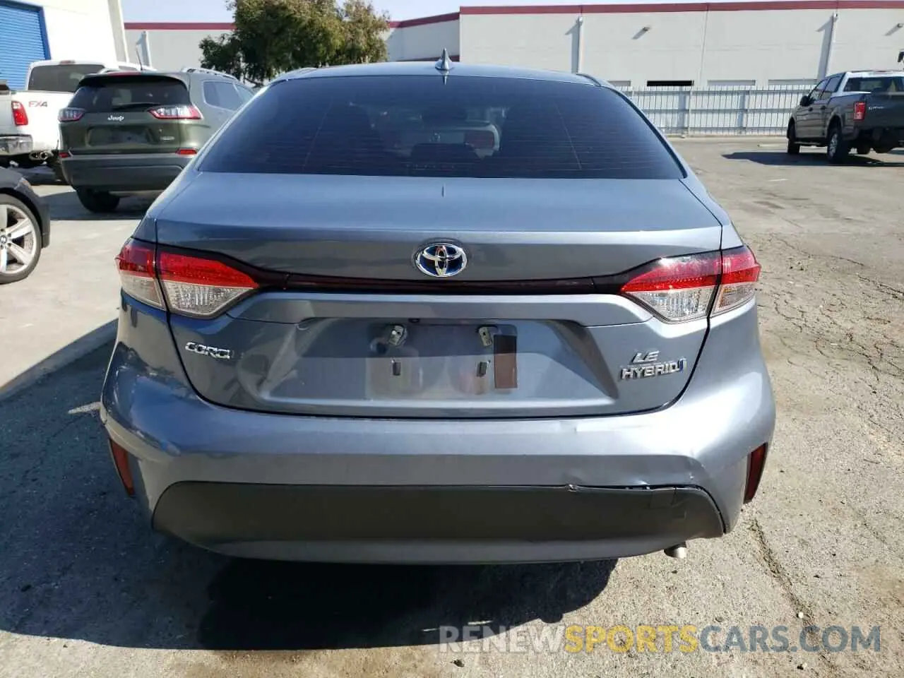 6 Photograph of a damaged car JTDBCMFEXP3023515 TOYOTA COROLLA 2023