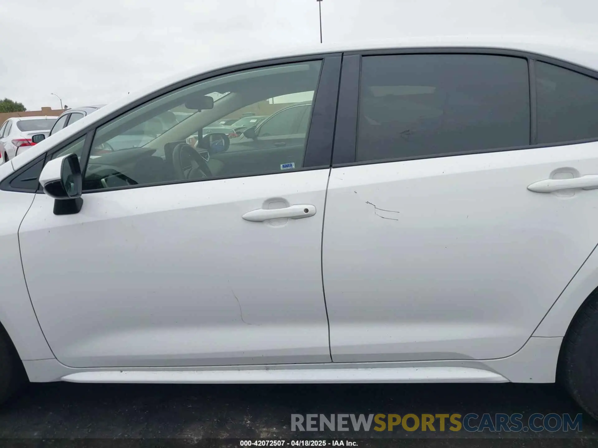 14 Photograph of a damaged car JTDBCMFEXP3026639 TOYOTA COROLLA 2023
