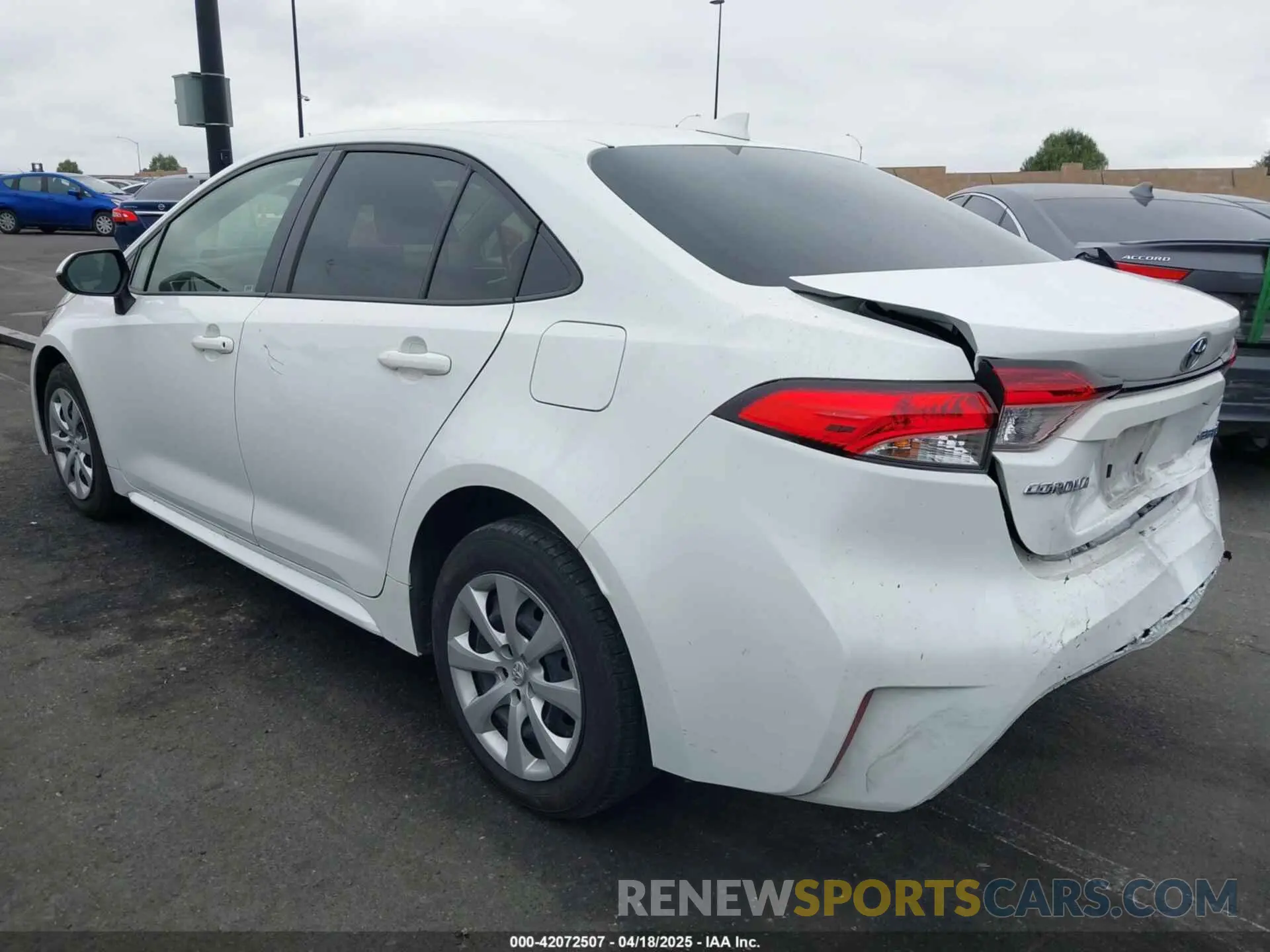 3 Photograph of a damaged car JTDBCMFEXP3026639 TOYOTA COROLLA 2023
