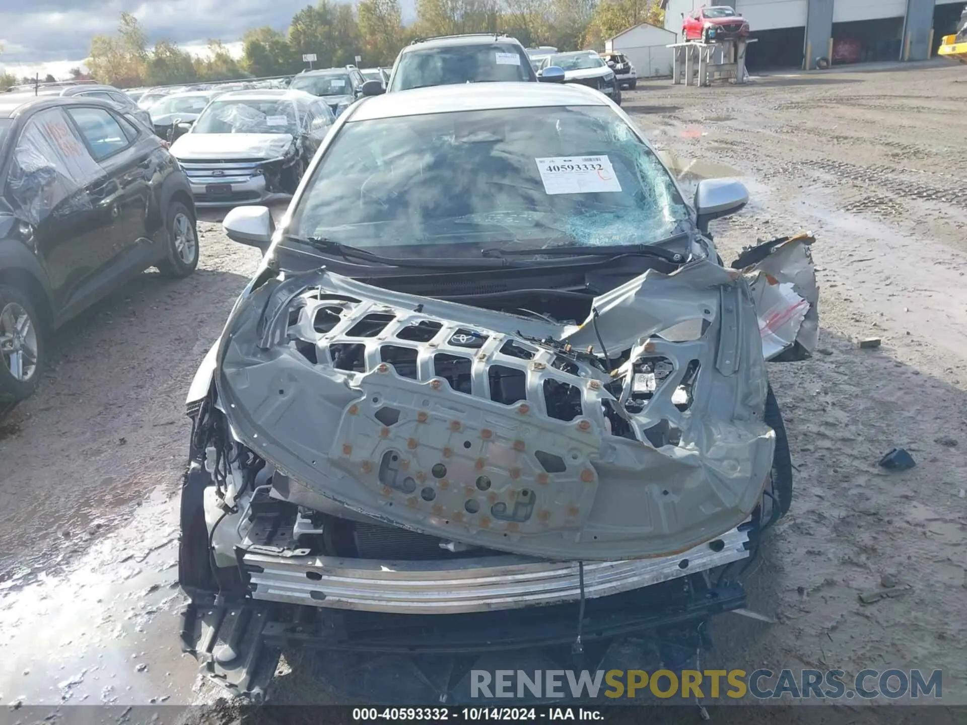 12 Photograph of a damaged car JTDBCMFEXPJ003180 TOYOTA COROLLA 2023