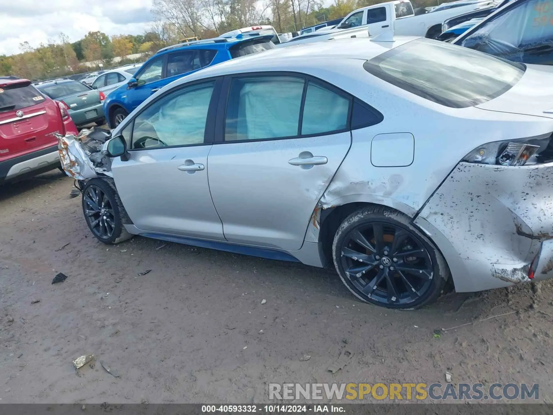 14 Photograph of a damaged car JTDBCMFEXPJ003180 TOYOTA COROLLA 2023