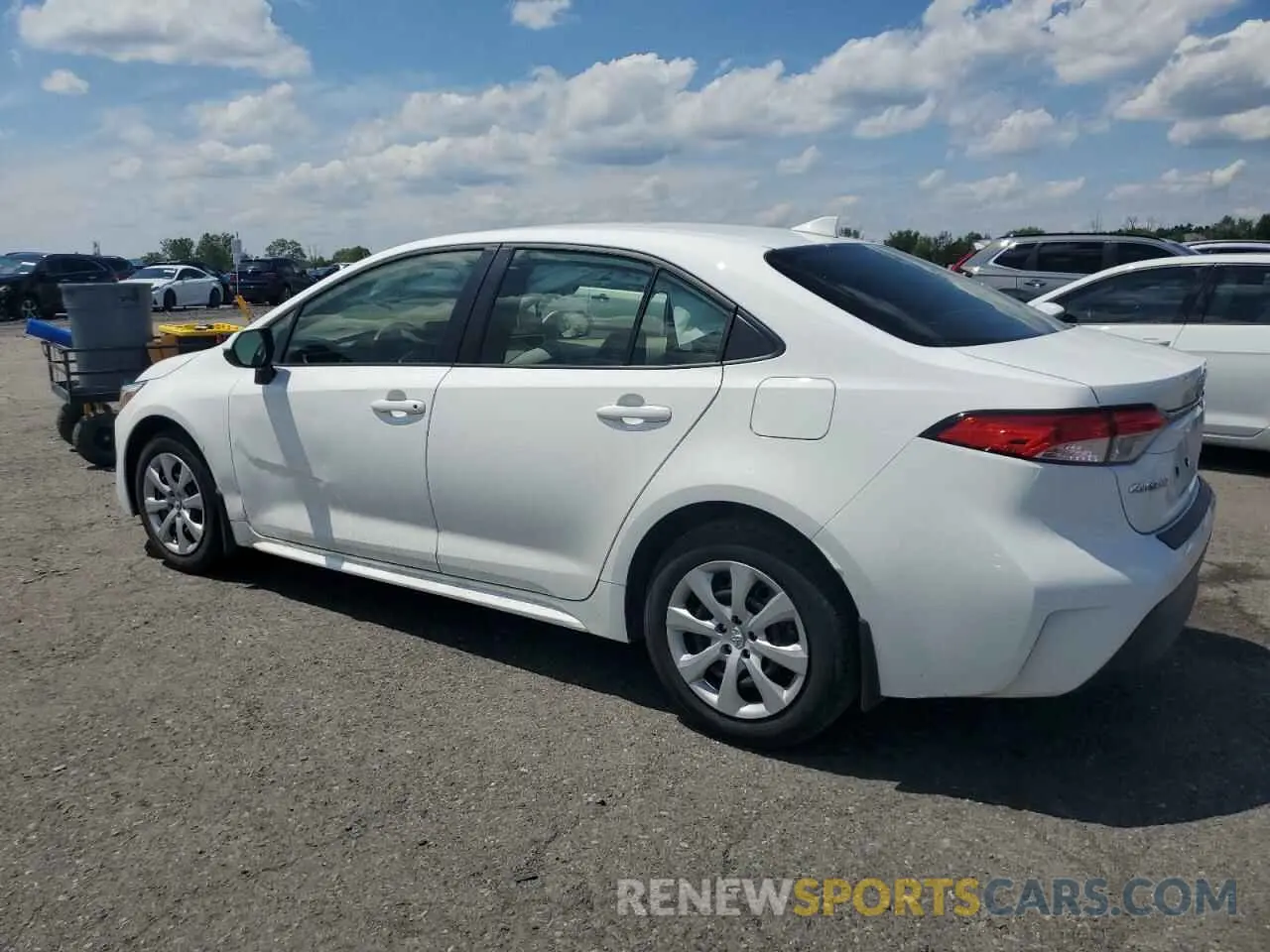 2 Photograph of a damaged car JTDBCMFEXPJ006208 TOYOTA COROLLA 2023