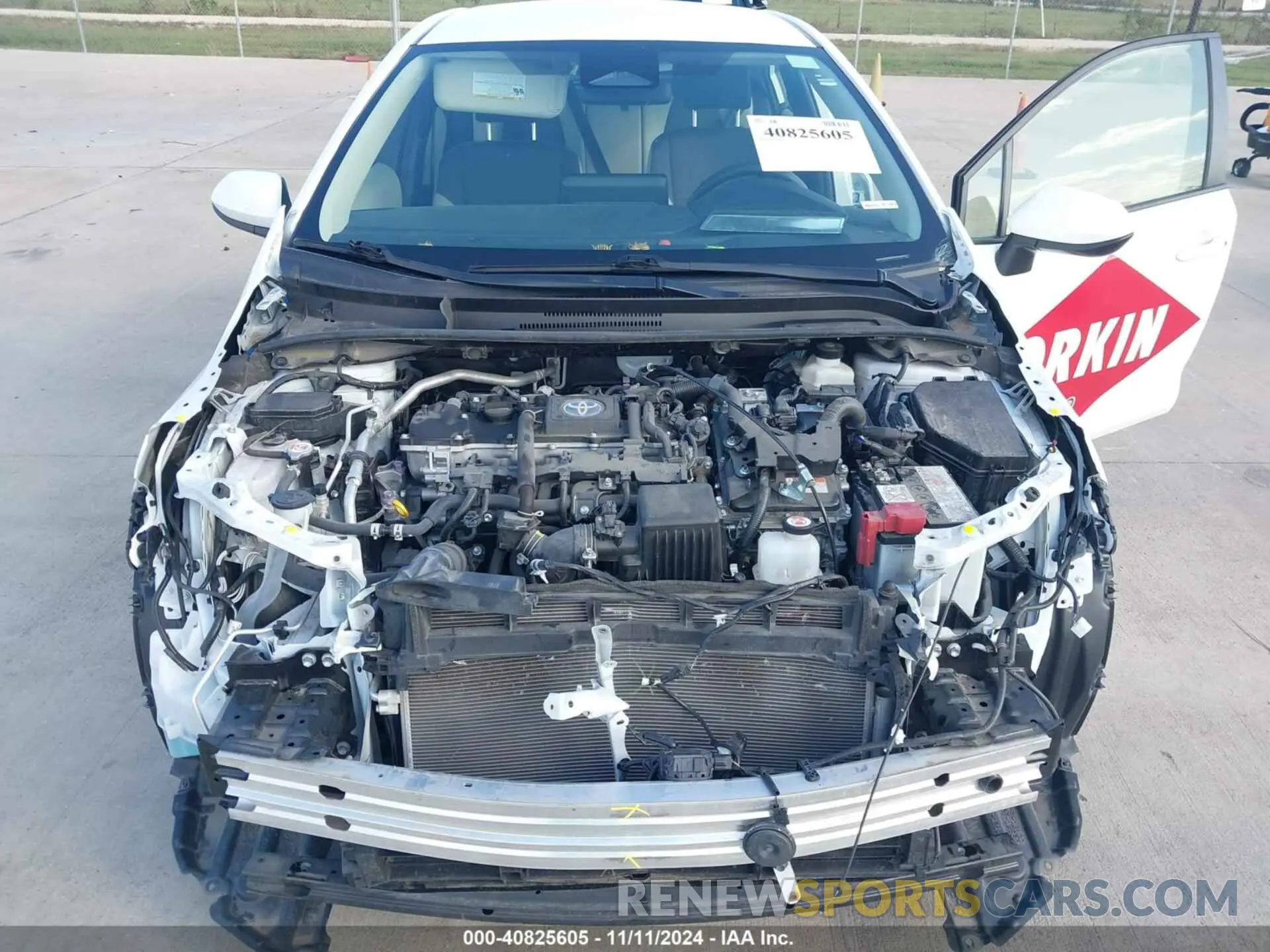 10 Photograph of a damaged car JTDBCMFEXPJ007973 TOYOTA COROLLA 2023