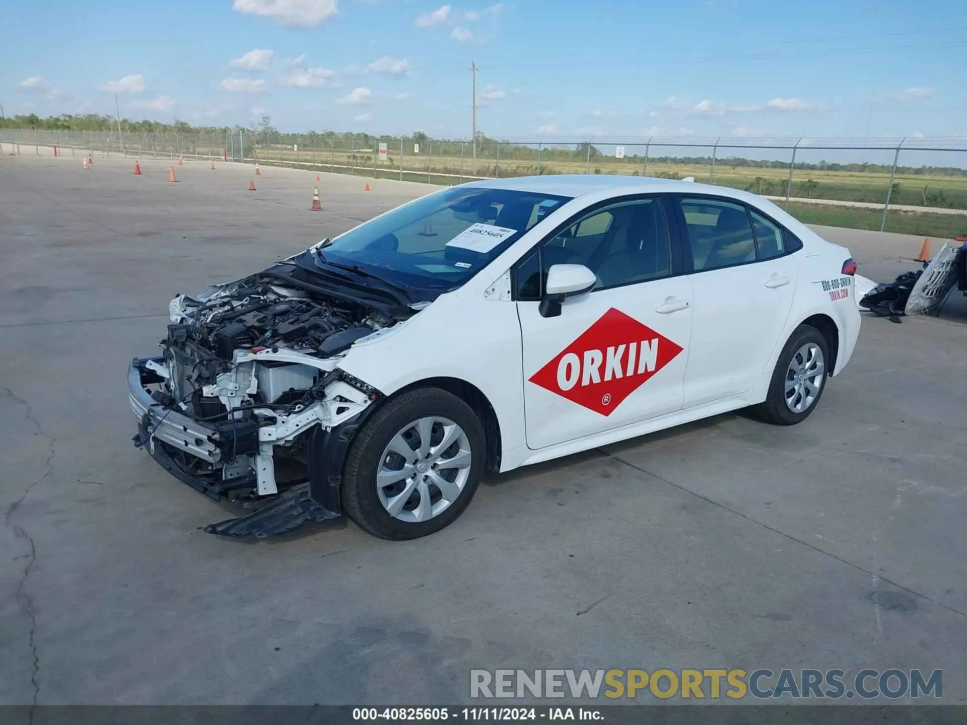 2 Photograph of a damaged car JTDBCMFEXPJ007973 TOYOTA COROLLA 2023