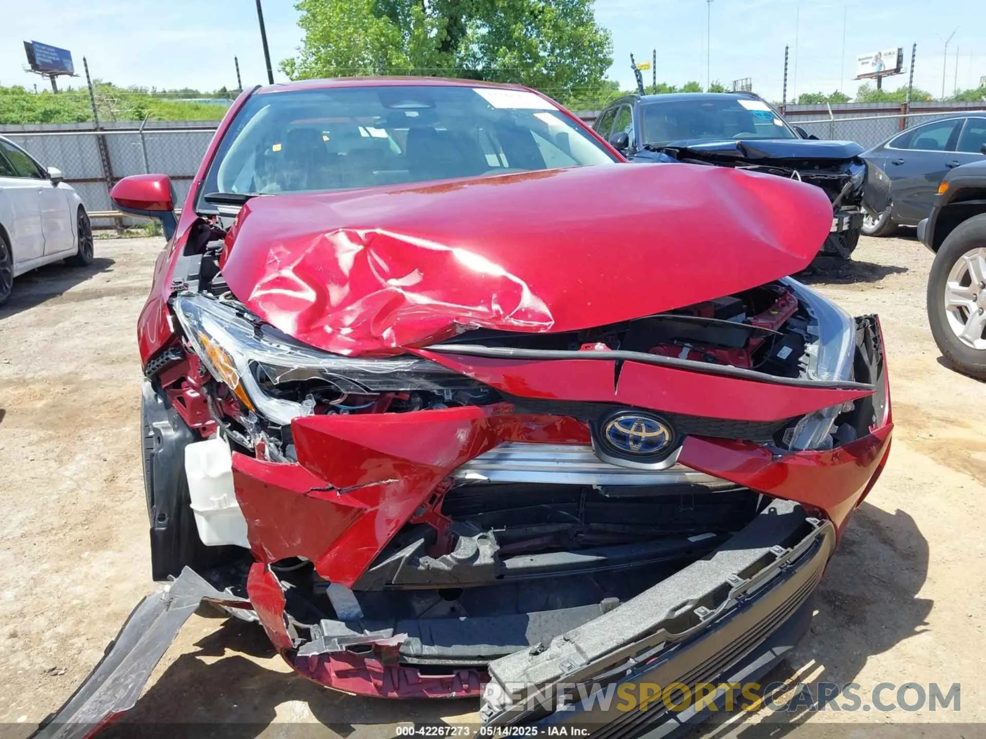 12 Photograph of a damaged car JTDBCMFEXPJ009304 TOYOTA COROLLA 2023