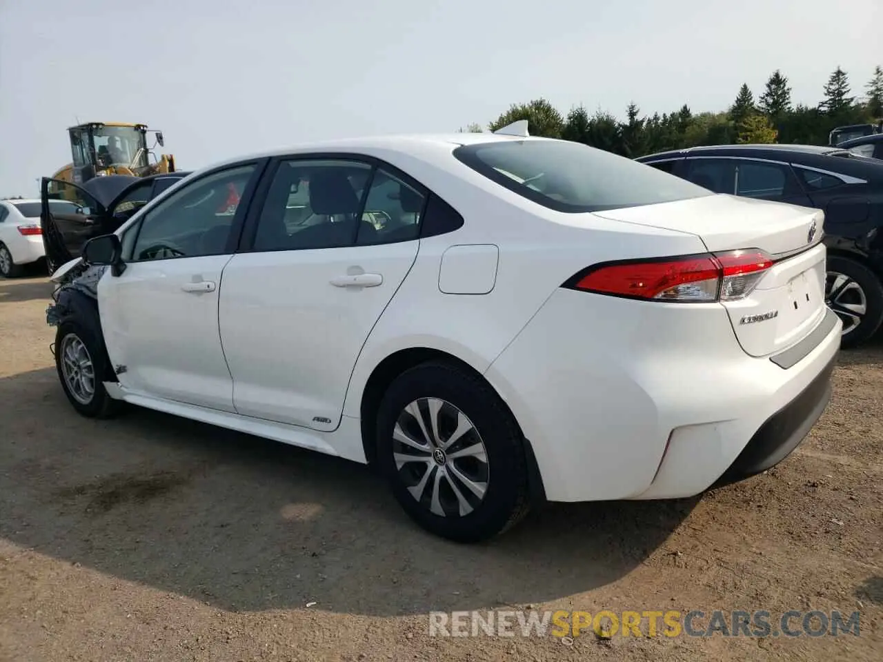 2 Photograph of a damaged car JTDBDMHE0P3000111 TOYOTA COROLLA 2023