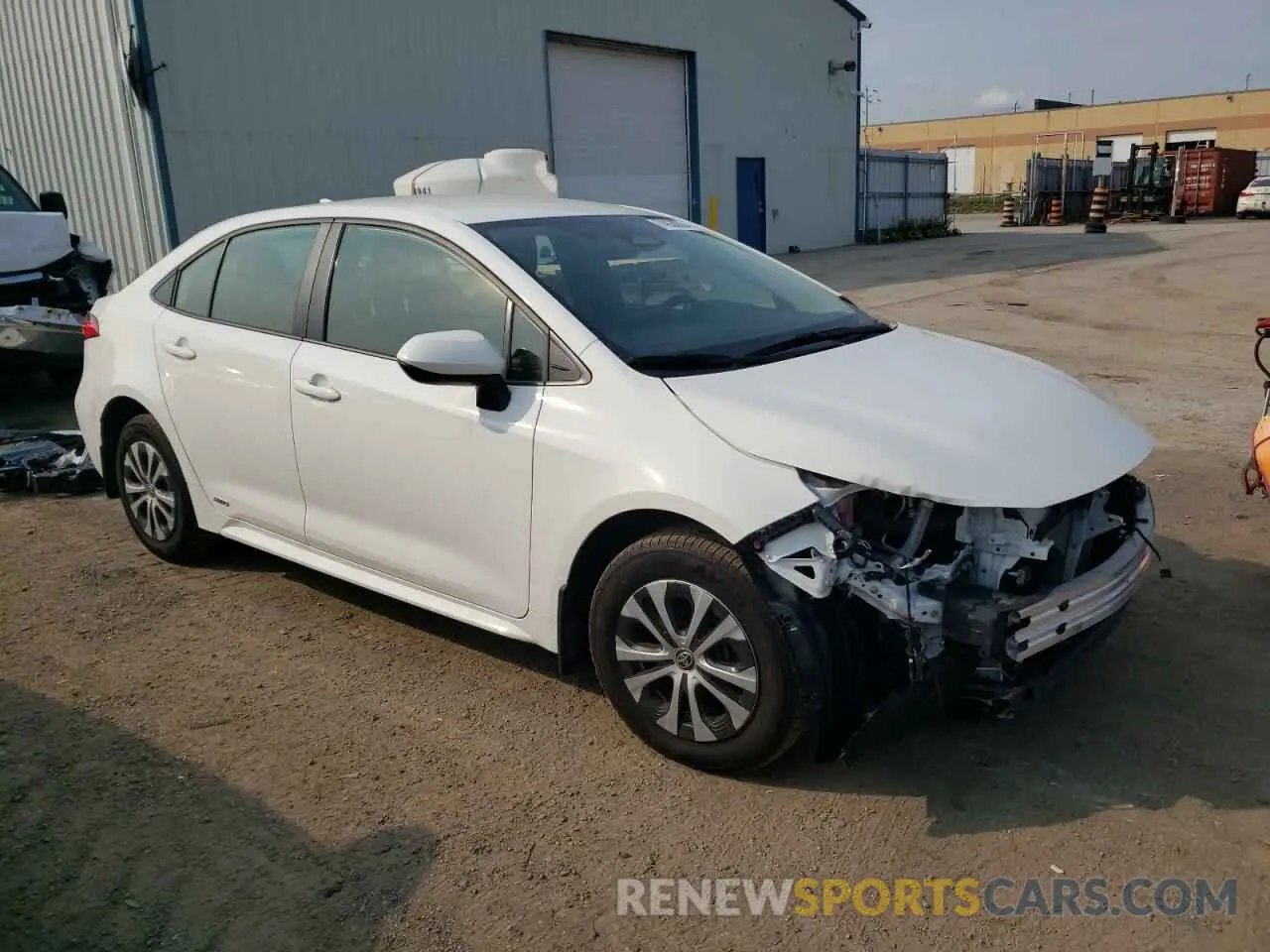 4 Photograph of a damaged car JTDBDMHE0P3000111 TOYOTA COROLLA 2023