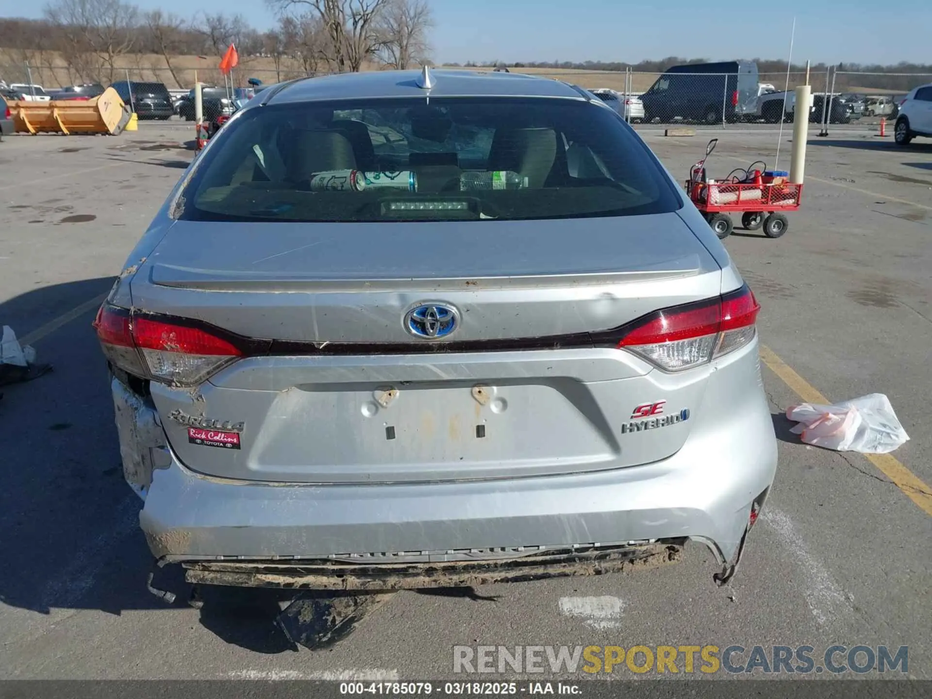15 Photograph of a damaged car JTDBDMHE0P3001565 TOYOTA COROLLA 2023