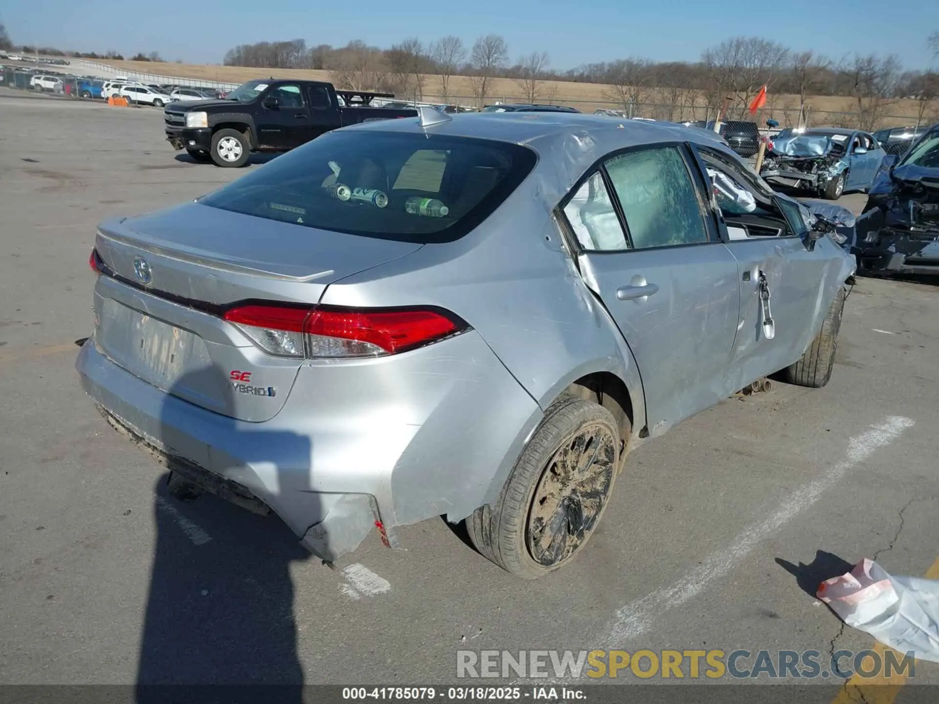 4 Photograph of a damaged car JTDBDMHE0P3001565 TOYOTA COROLLA 2023