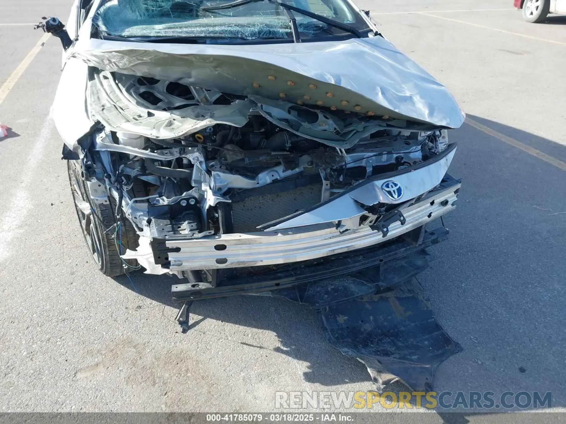 6 Photograph of a damaged car JTDBDMHE0P3001565 TOYOTA COROLLA 2023
