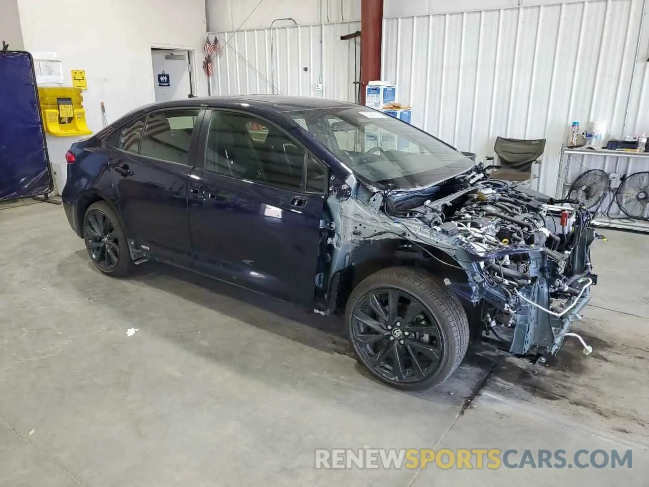 4 Photograph of a damaged car JTDBDMHE1PJ003627 TOYOTA COROLLA 2023
