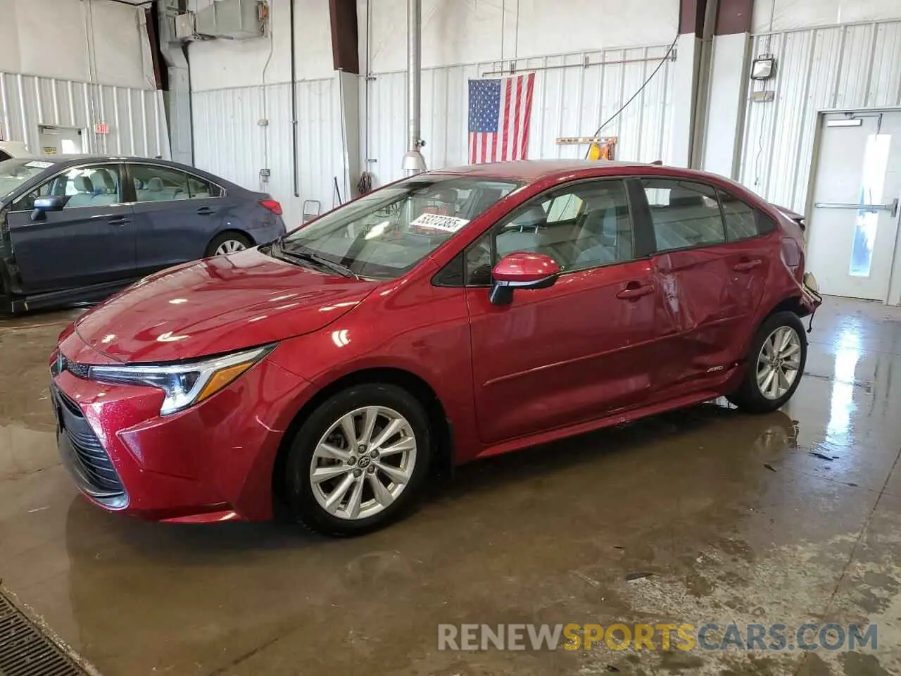 1 Photograph of a damaged car JTDBDMHE2PJ000168 TOYOTA COROLLA 2023