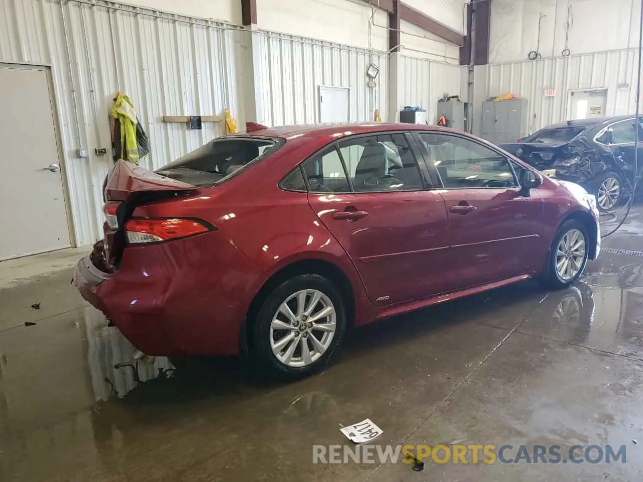 3 Photograph of a damaged car JTDBDMHE2PJ000168 TOYOTA COROLLA 2023