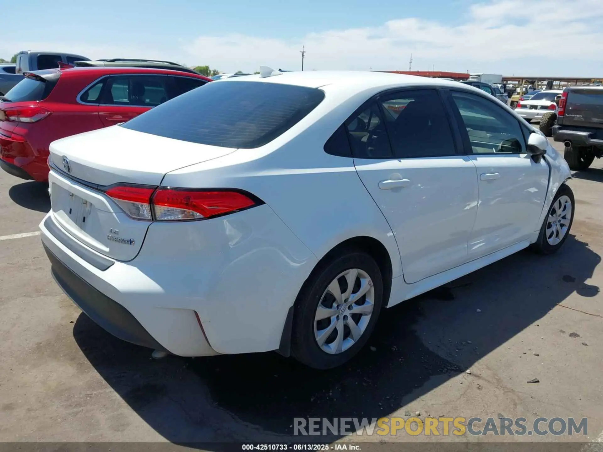 4 Photograph of a damaged car JTDBDMHE2PJ003152 TOYOTA COROLLA 2023