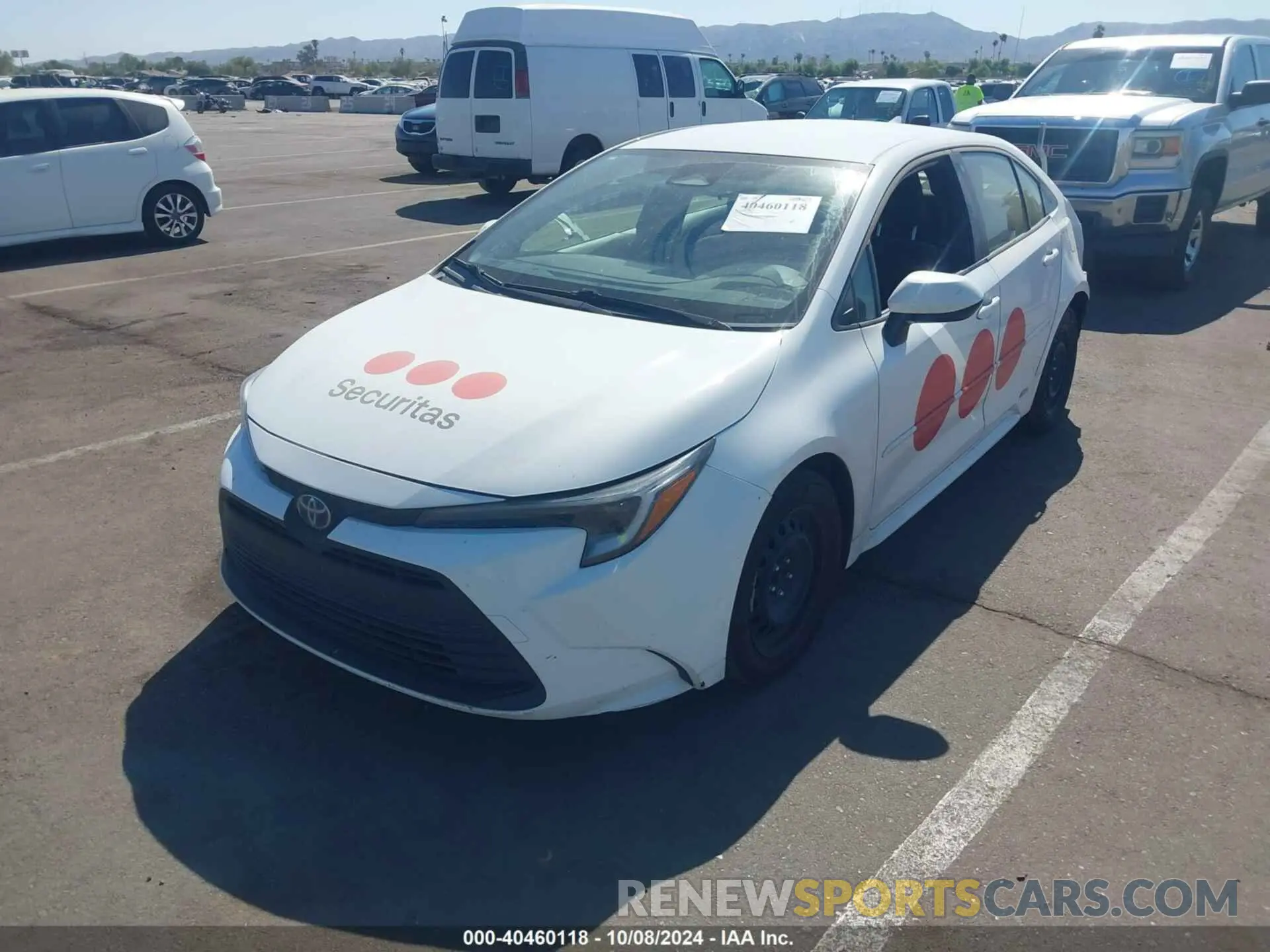 2 Photograph of a damaged car JTDBDMHE3P3000863 TOYOTA COROLLA 2023