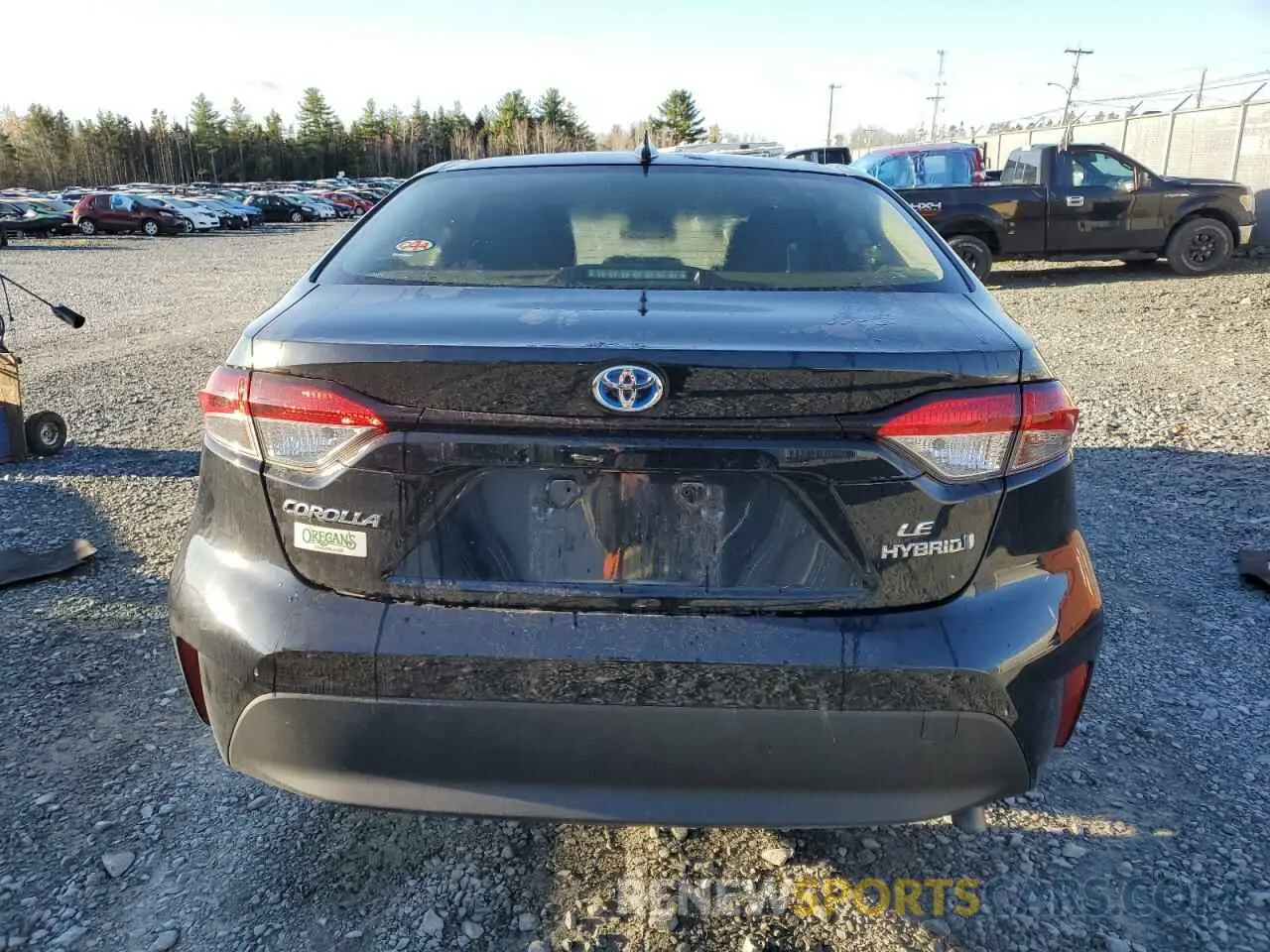 6 Photograph of a damaged car JTDBDMHE4P3005621 TOYOTA COROLLA 2023