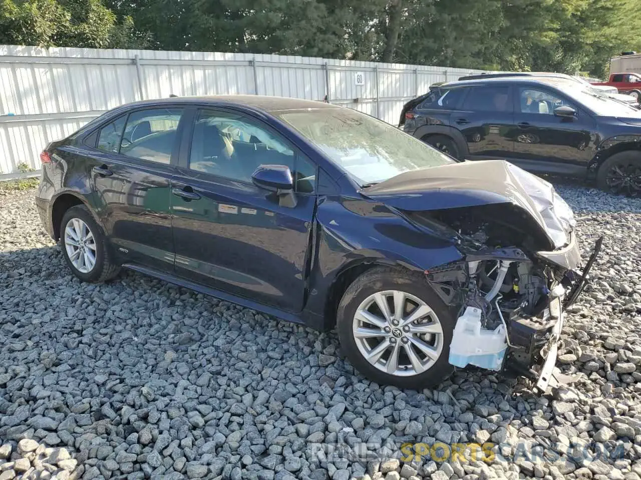 4 Photograph of a damaged car JTDBDMHE5PJ000293 TOYOTA COROLLA 2023