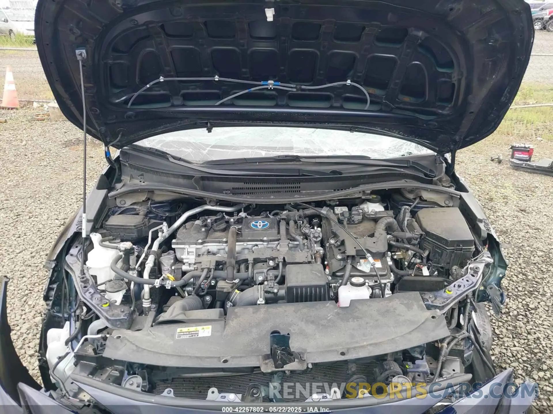 10 Photograph of a damaged car JTDBDMHE5PJ002321 TOYOTA COROLLA 2023