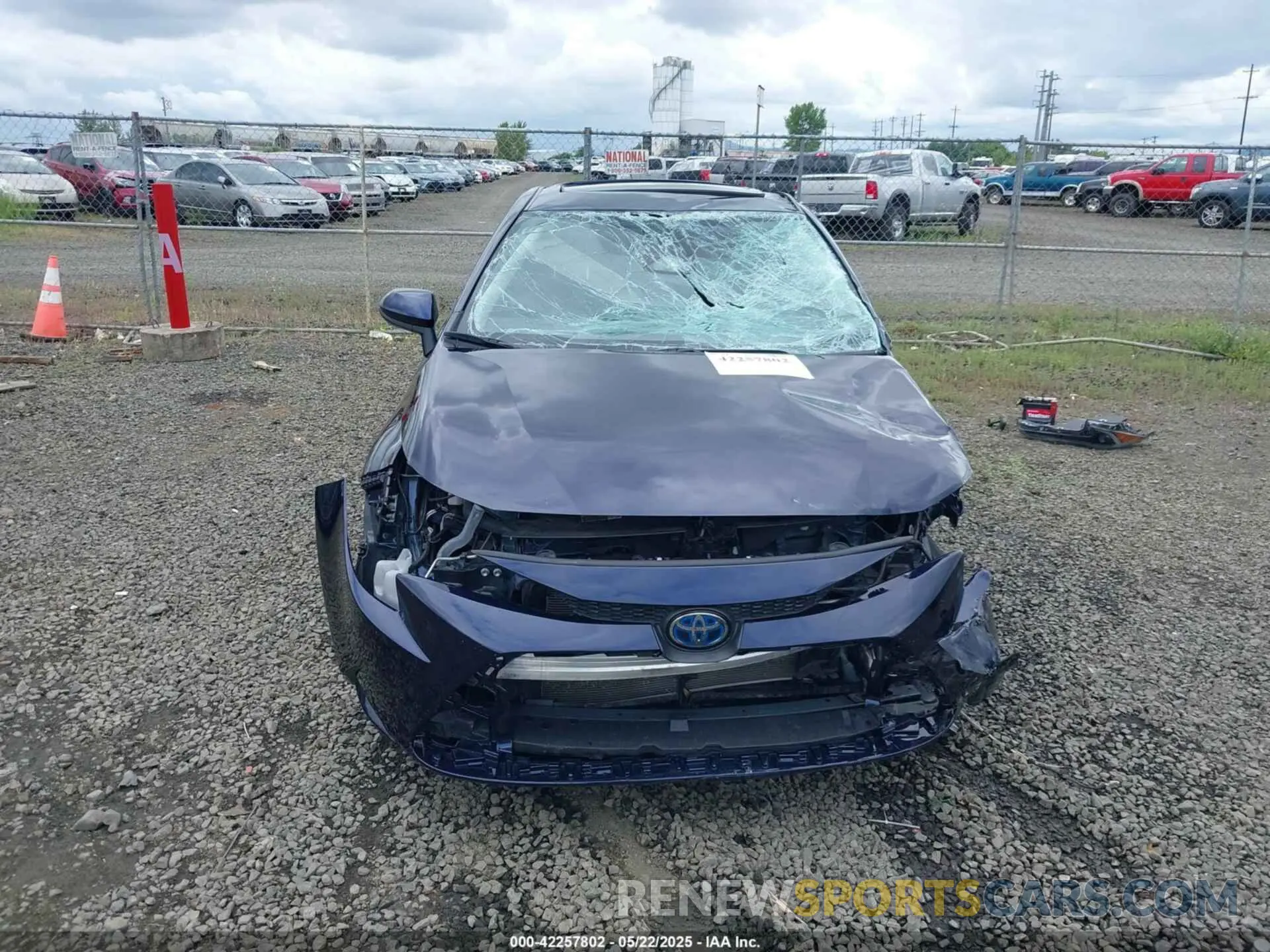 12 Photograph of a damaged car JTDBDMHE5PJ002321 TOYOTA COROLLA 2023