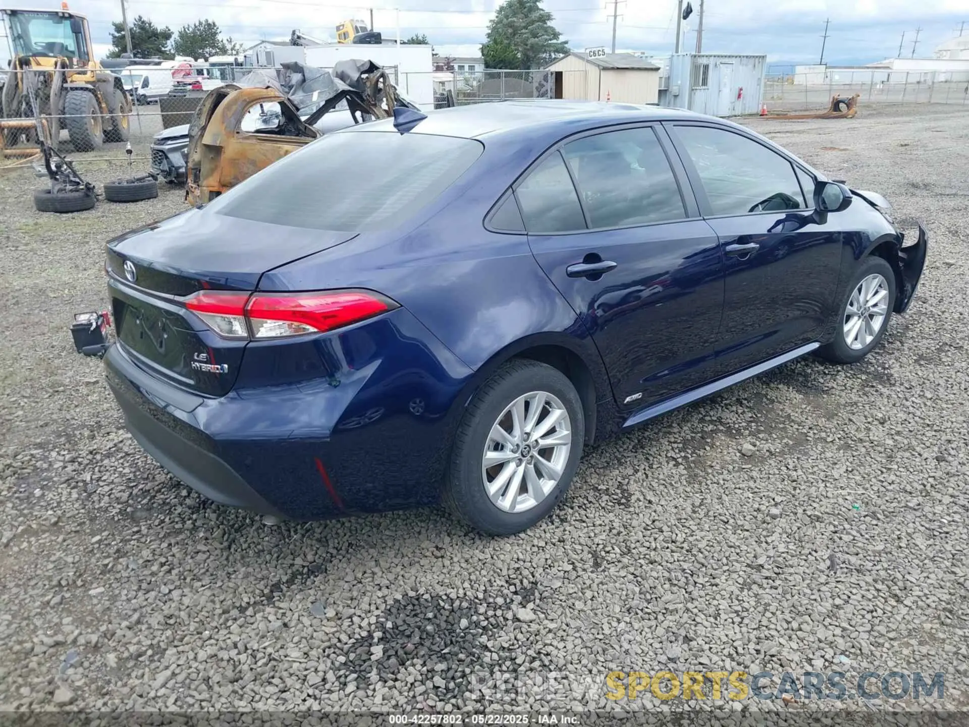 4 Photograph of a damaged car JTDBDMHE5PJ002321 TOYOTA COROLLA 2023