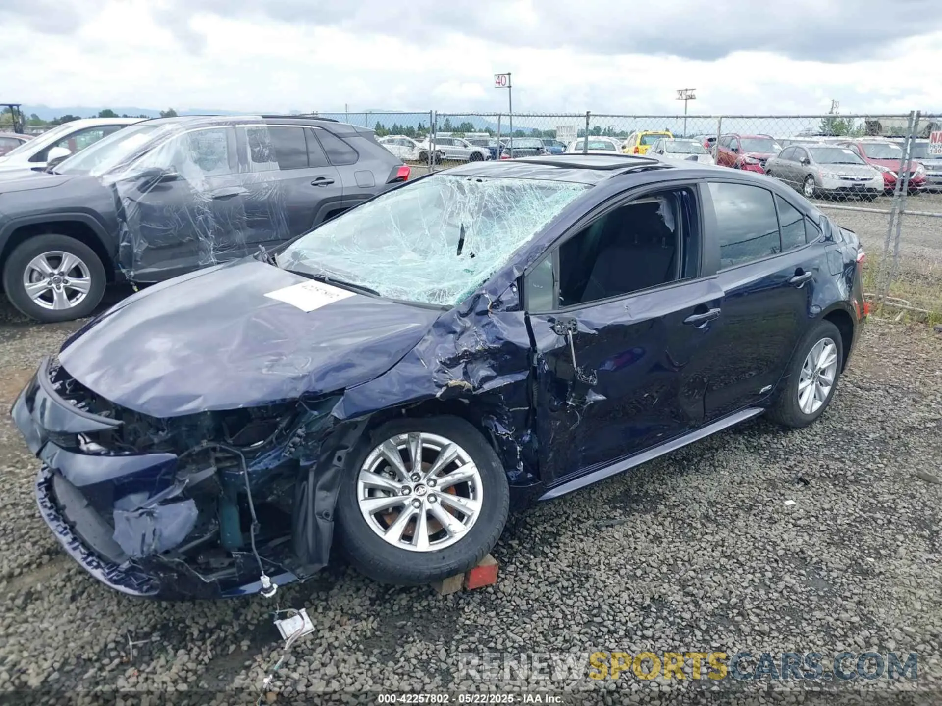 6 Photograph of a damaged car JTDBDMHE5PJ002321 TOYOTA COROLLA 2023