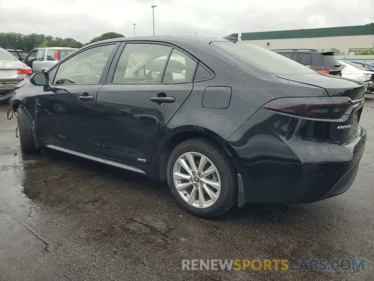2 Photograph of a damaged car JTDBDMHE7P3005421 TOYOTA COROLLA 2023