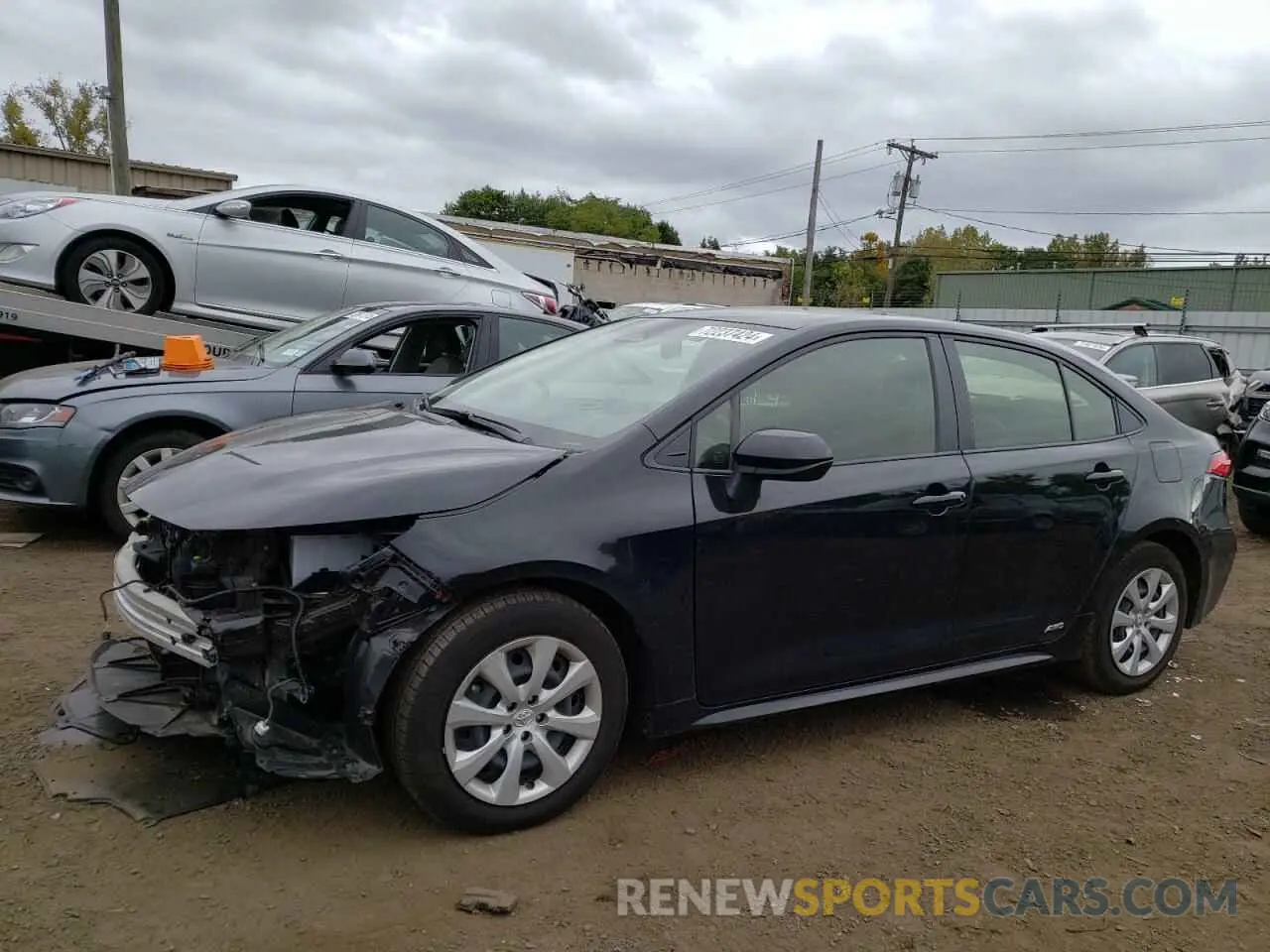 1 Photograph of a damaged car JTDBDMHE8P3000194 TOYOTA COROLLA 2023